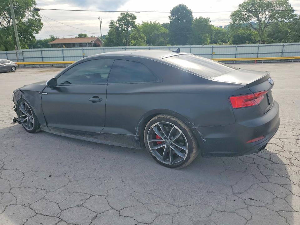 2018 Audi VIN WAUR4AF57JA010263 COPART salvage auction — FRONT END, Tn - Salvage Certificate, sold $6,500 on 2026-07-15 (photo 2)