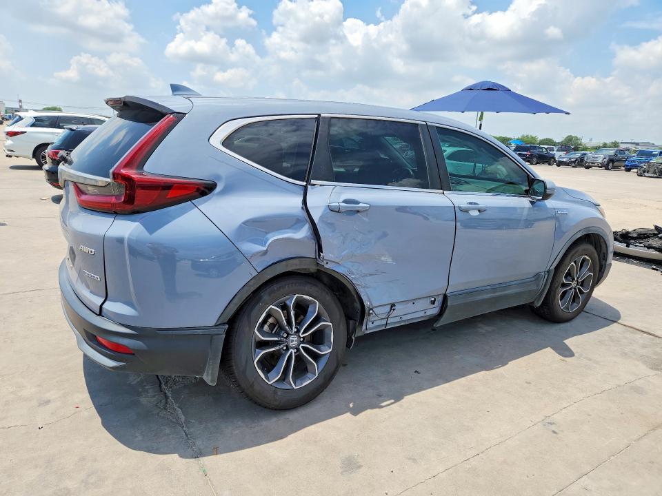 2020 Honda Cr-v VIN 7FART6H56LE015596 COPART salvage auction — SIDE, Tx - Certificate Of Title, sold $350 on 2026-07-30 (photo 3)