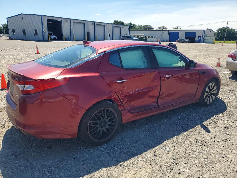 2012 Kia Optima VIN 5XXGR4A6XCG053192 COPART salvage auction — SIDE, Ar - Cert Of Title-Salvage, sold $475 on 2026-07-20 (photo 3)