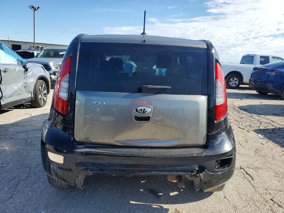 2012 Kia Soul VIN KNDJT2A6XC7740287 COPART salvage auction — REAR END, In - Cert Of Title-Salvage Title, sold $375 on 2026-07-17 (photo 6)