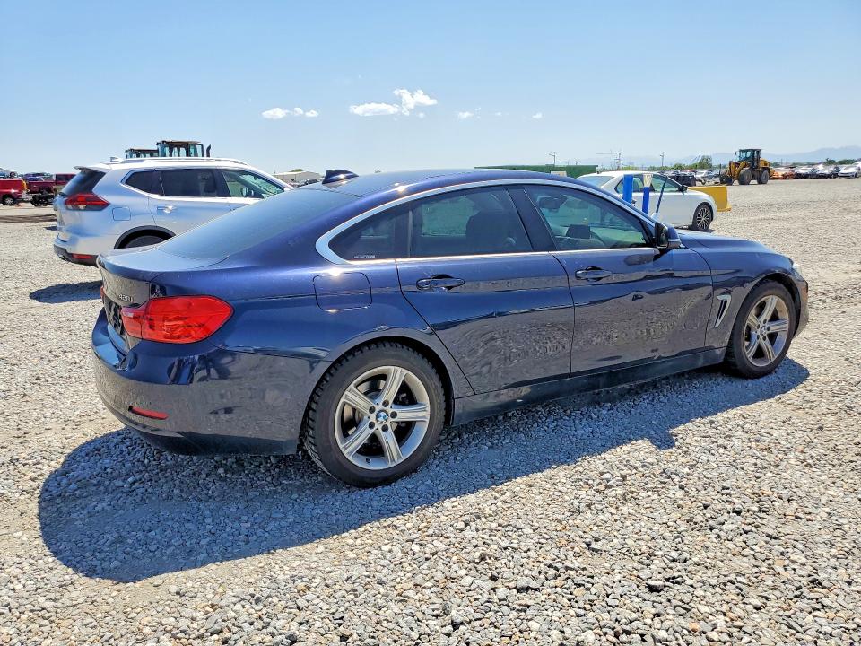 2015 BMW 4er VIN WBA4A7C57FD413756 COPART salvage auction — SIDE, Co - Bill Of Sale-Parts Only, sold $1,050 on 2026-07-30 (photo 3)