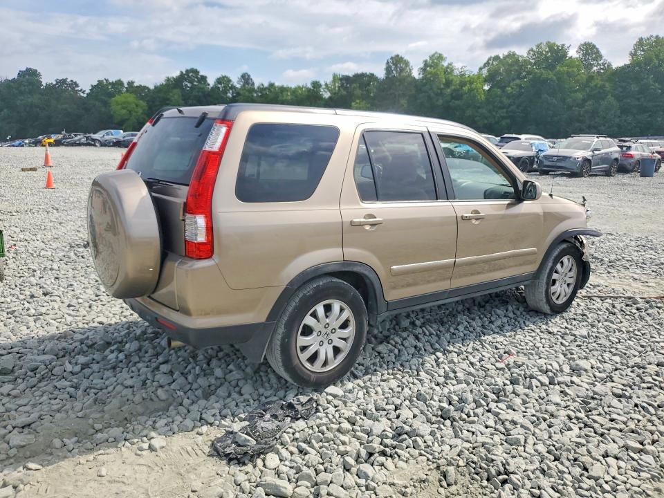 2005 Honda Cr-v VIN JHLRD78935C007377 COPART salvage auction — FRONT END, NC - SALVAGE CERTIFICATE OF TITLE, sold $1,050 on 2026-07-29 (photo 3)