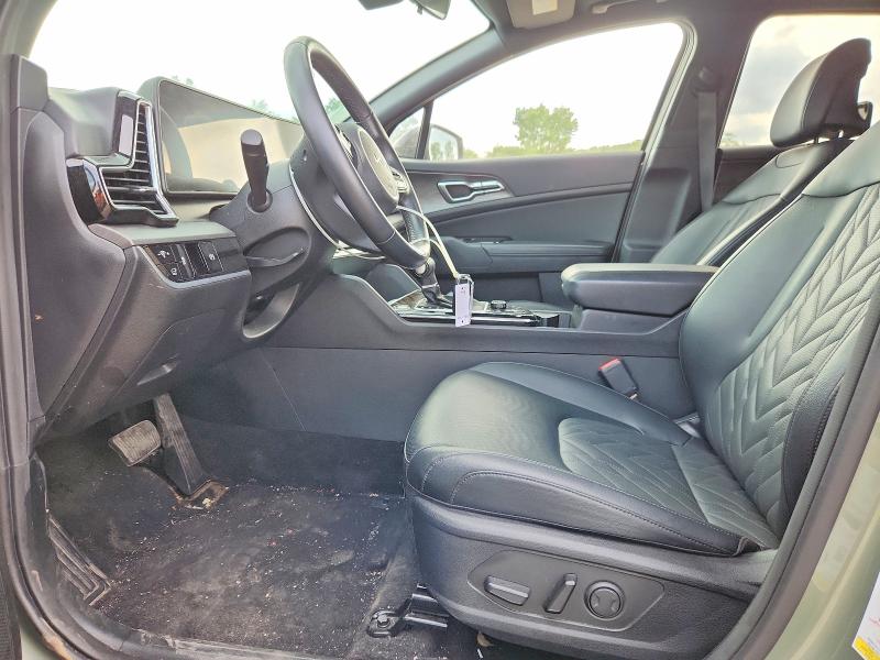 2025 Kia Sportage VIN 5XYK6CDFXSG234666 COPART salvage auction — HAIL, Oh - Cert Of Title-Salvage, sold $13,000 on 2026-07-20 (photo 7)