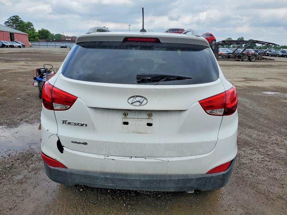2014 Hyundai VIN KM8JU3AG3EU791190 COPART salvage auction — FRONT END, On - Permit Salvage, sold $600 on 2026-07-16 (photo 6)