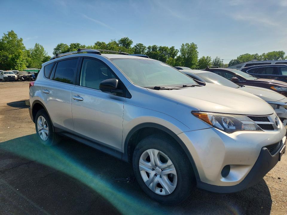2015 Toyota Rav4 VIN JTMBFREV0FD152393 COPART salvage auction — FRONT END, CT - CERT OF TITLE-SALVAGE, sold $4,500 on 2026-07-07 (photo 4)
