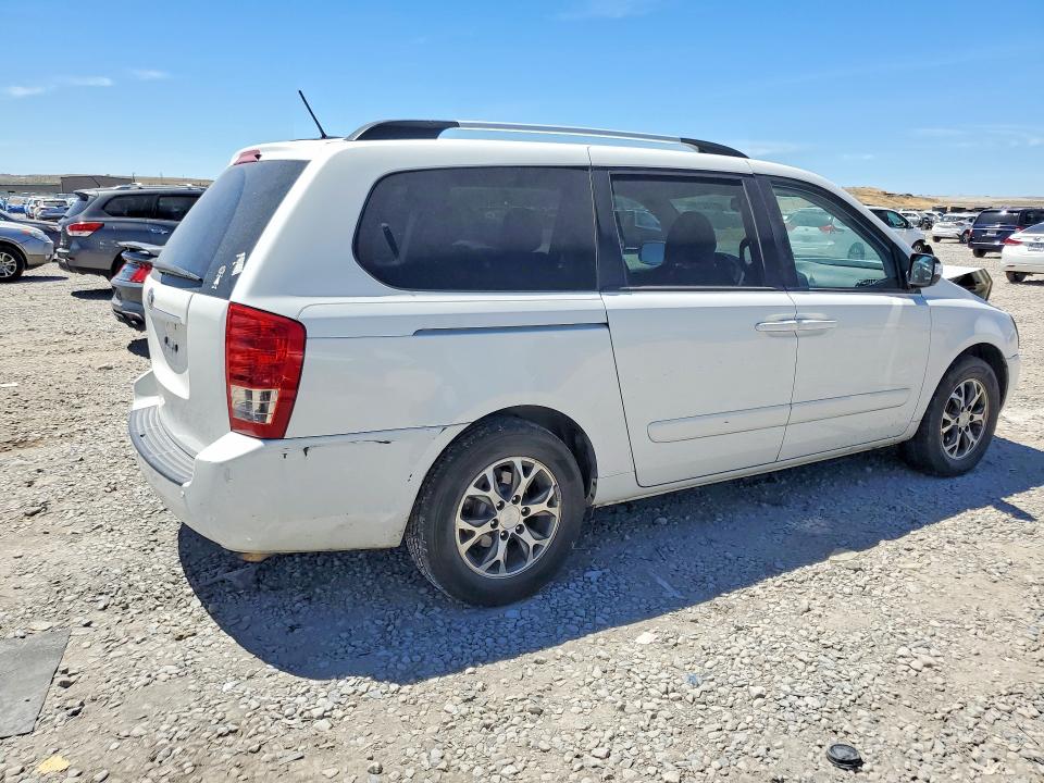 2014 Kia SEDONA VIN KNDMG4C75E6546889 COPART salvage auction — FRONT END, Ut - Salvage Certificate, sold $1,100 on 2026-07-31 (photo 3)