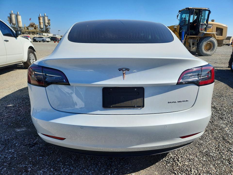 2020 Tesla Model 3 VIN 5YJ3E1EB7LF667331 COPART salvage auction — FRONT END, Ca - Salvage Certificate, sold $8,500 on 2026-07-17 (photo 6)