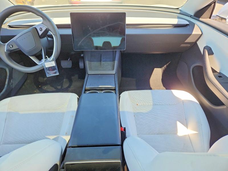 2024 Tesla Model 3 VIN 5YJ3E1EA0RF865068 COPART salvage auction — FRONT END, Ca - Salvage Certificate, sold $10,900 on 2026-07-20 (photo 8)