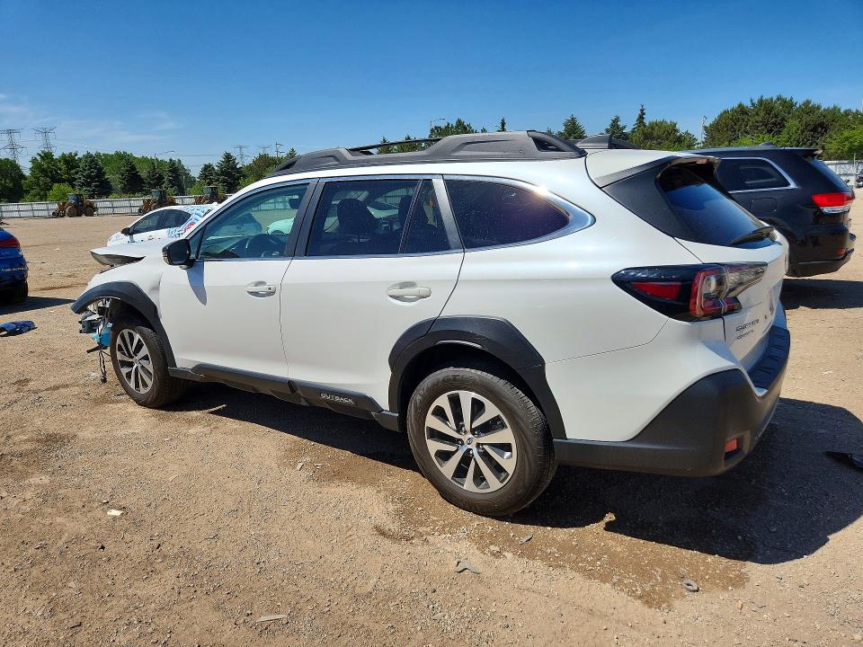 2024 Subaru Outback VIN 4S4BTAFC2R3220027 COPART salvage auction — FRONT END, Il - Salvage Certificate, sold $7,500 on 2026-07-28 (photo 2)