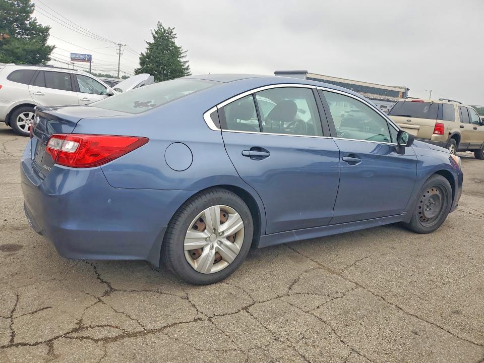 2015 Subaru LEGACY VIN 4S3BNBA62F3057851 COPART salvage auction — MINOR DENT/SCRATCHES, Oh - Certificate Of Title (P), sold $2,850 on 2026-07-08 (photo 3)
