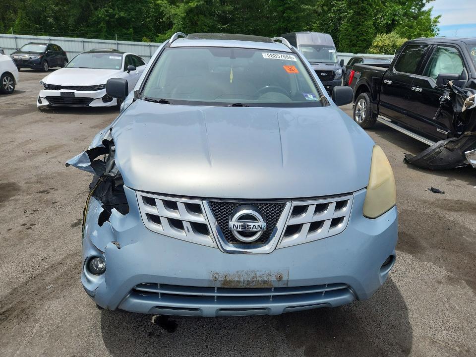 2012 Nissan Rogue sport VIN JN8AS5MV4CW383772 COPART salvage auction — FRONT END, Nj - Cert Of Title-Salvage, sold $125 on 2026-07-28 (photo 5)