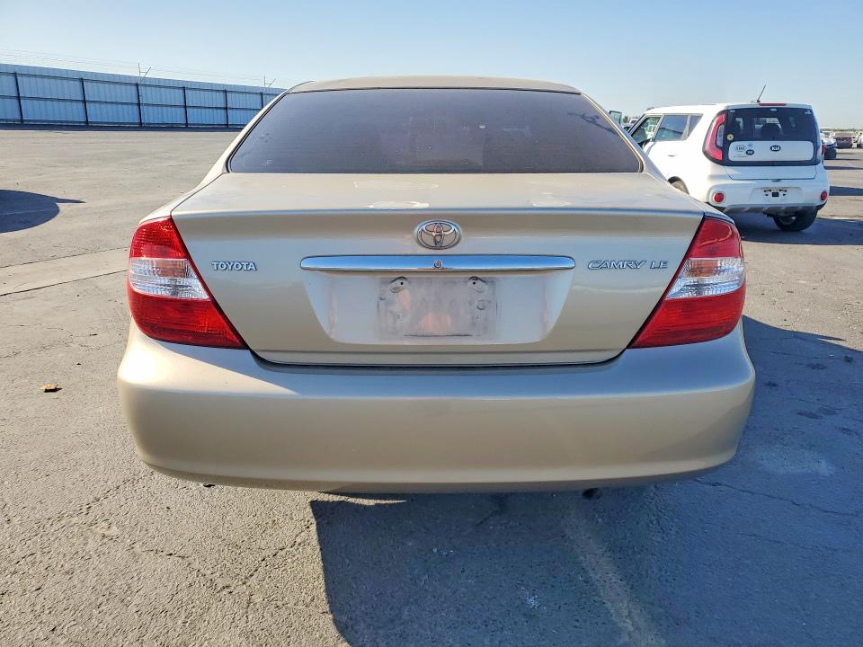 2003 Toyota Camry VIN JTDBE32K430201091 COPART salvage auction — FRONT END, Ca - Salvage Certificate, sold $700 on 2026-07-09 (photo 6)
