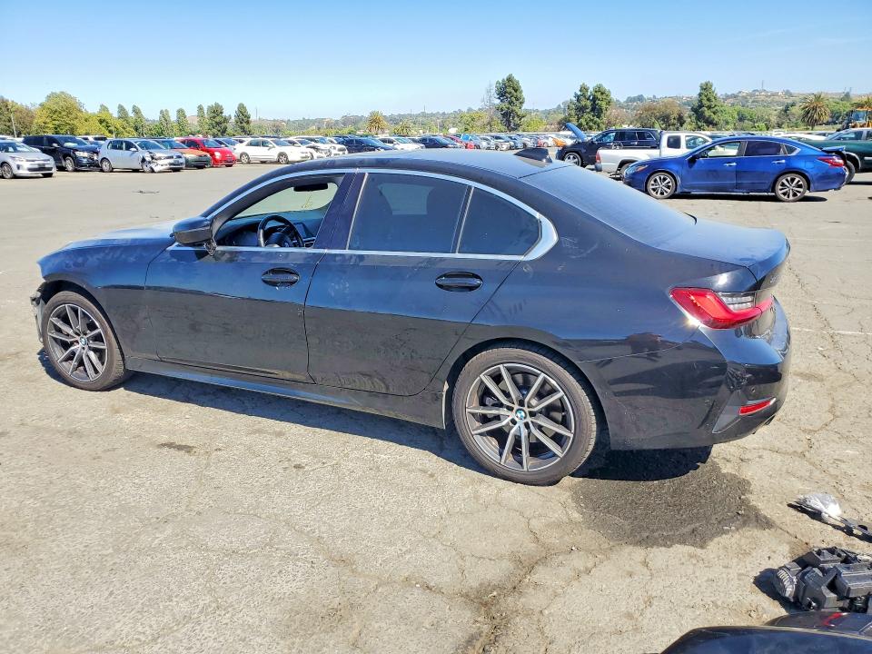2020 BMW 3er VIN 3MW5R7J00L8B22173 COPART salvage auction — FRONT END, Ca - Salvage Certificate, sold $6,400 on 2026-07-10 (photo 2)