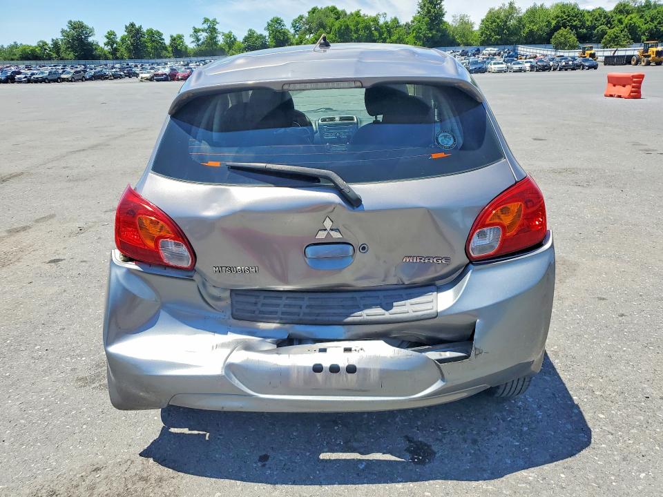2015 Mitsubishi VIN ML32A4HJ5FH049217 COPART salvage auction — REAR END, Pa - Certificate Of Salvage, sold $300 on 2026-07-14 (photo 6)