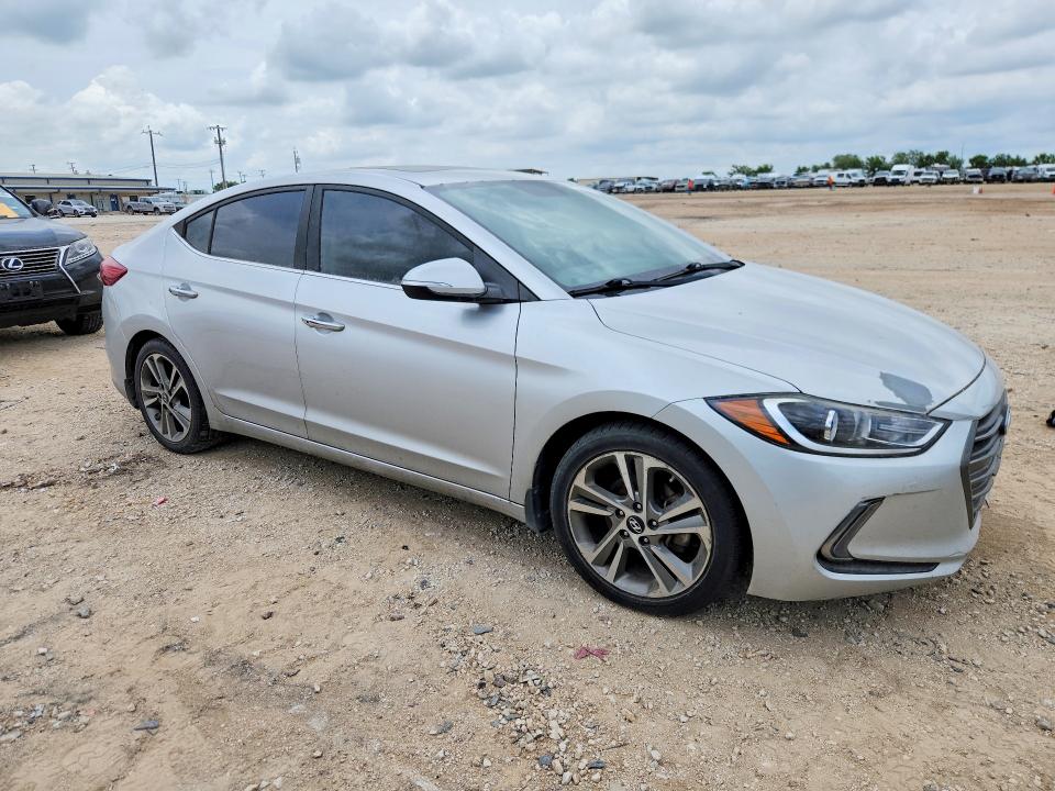 2017 Hyundai Elantra VIN 5NPD84LF9HH027374 COPART salvage auction — MINOR DENT/SCRATCHES, Mt - Certificate Of Title, sold $2,250 on 2026-07-09 (photo 4)