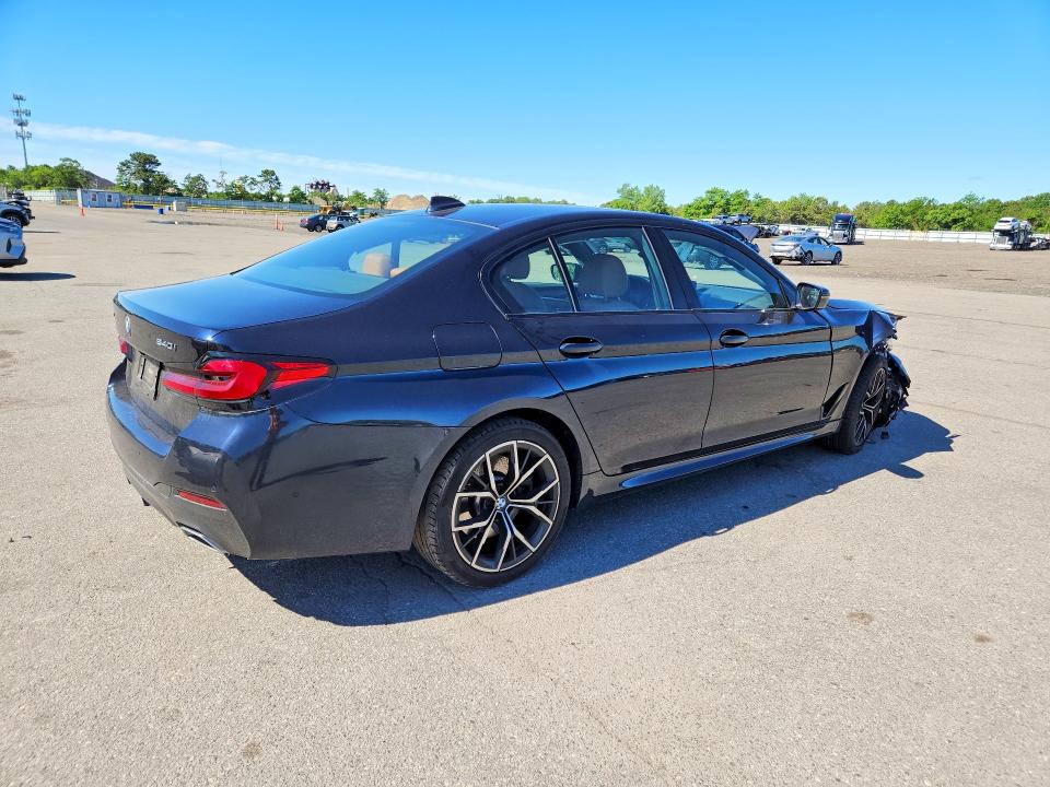 2022 BMW VIN WBA73BJ03NWX39641 COPART salvage auction — FRONT END, Ny - Mv-907A Salvage Certificate, sold $16,200 on 2026-07-20 (photo 3)