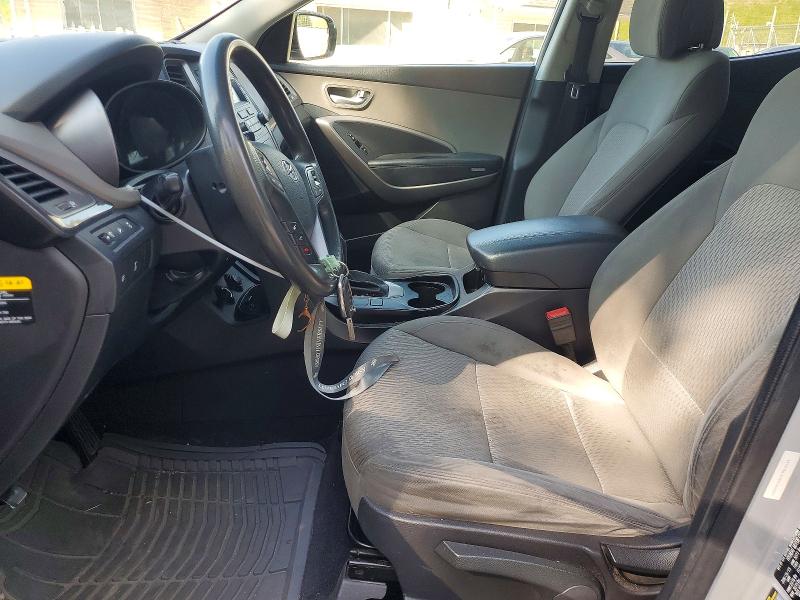 2016 Hyundai Santa fe VIN 5XYZTDLB0GG322659 COPART salvage auction — MECHANICAL, Oh - Certificate Of Title, sold $1,350 on 2026-07-25 (photo 7)
