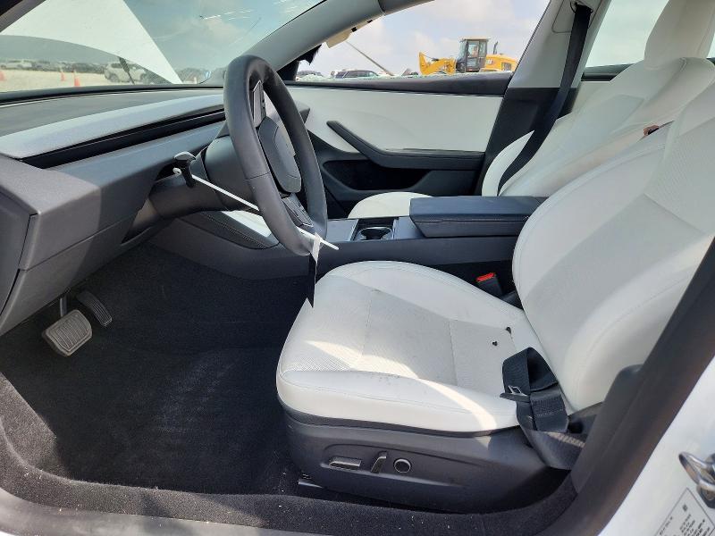 2026 Tesla VIN 5YJ3E1EA8TF139451 COPART salvage auction — SIDE, Tx - Salvage Vehicle Title, sold $13,400 on 2026-08-20 (photo 7)