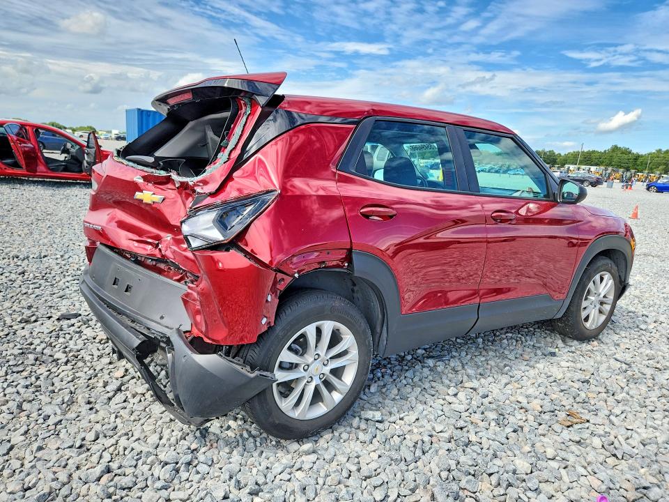 2021 Chevrolet Trailblazer VIN KL79MMS28MB145151 COPART salvage auction — REAR END, Fl - Certificate Of Destruction, sold $2,600 on 2026-07-10 (photo 3)