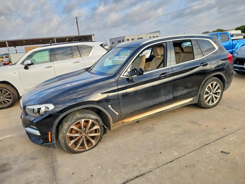 2019 BMW X3 VIN 5UXTR7C5XKLE97340 COPART salvage auction — REAR END, Tx - Certificate Of Title (P), sold $925 on 2026-07-09 (photo 1)