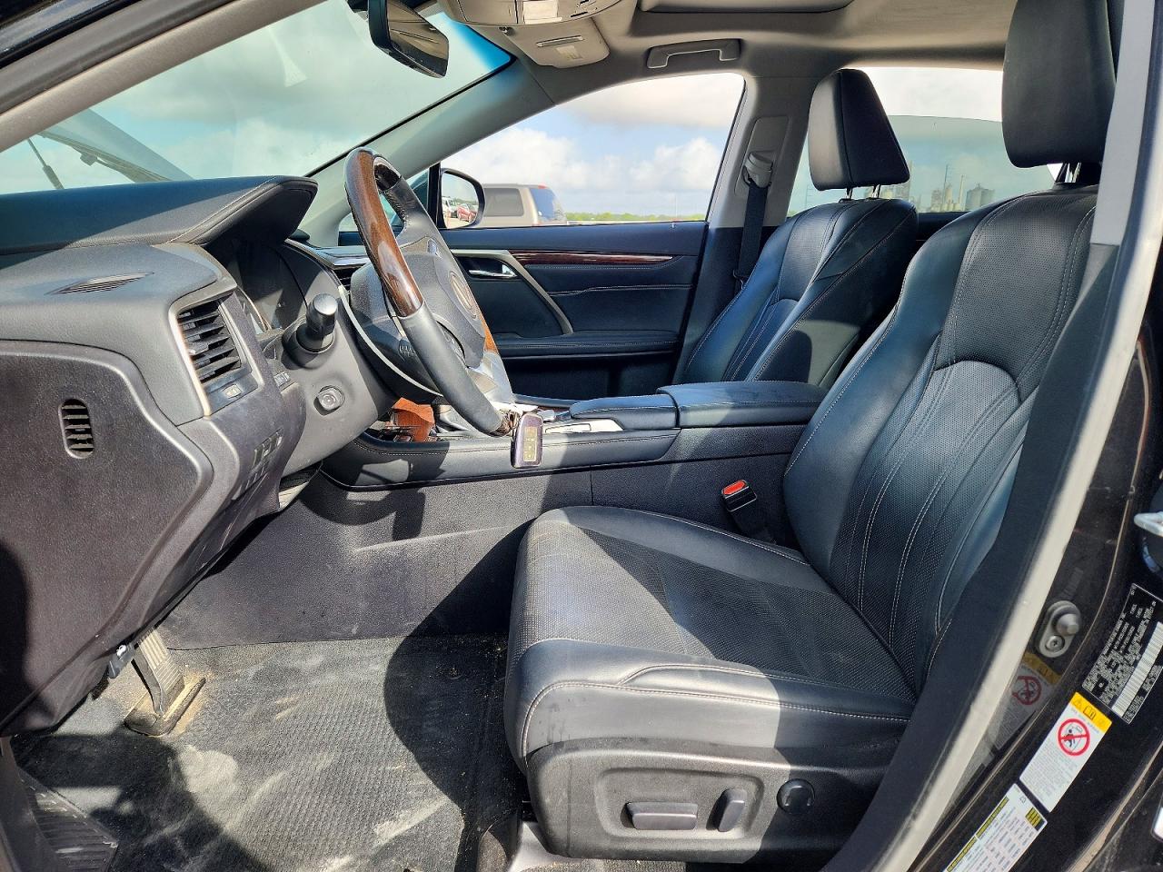 2016 Lexus Rx VIN 2T2ZFMCA3GC001124 COPART salvage auction — Front End, TX - SALVAGE VEHICLE TITLE, sold $12,200 on 2026-07-09 (photo 7)