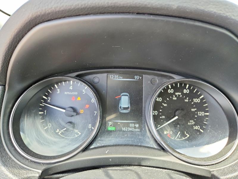 2017 Nissan Rogue VIN 5N1AT2MT0HC865522 COPART salvage auction — FRONT END, Tx - Salvage Vehicle Title, sold $2,350 on 2026-07-09 (photo 9)