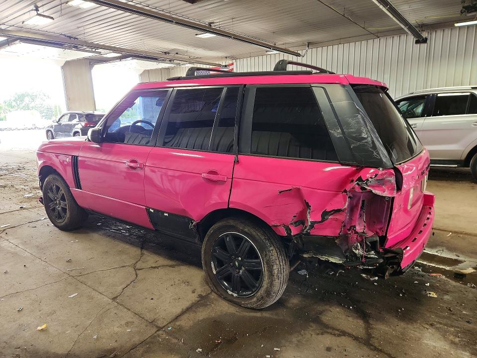 2006 Land rover RANGE ROVER VIN SALME15436A211225 COPART salvage auction — REAR END, Wi - Junked Vehicle Bill Of Sale, sold $325 on 2026-07-13 (photo 2)