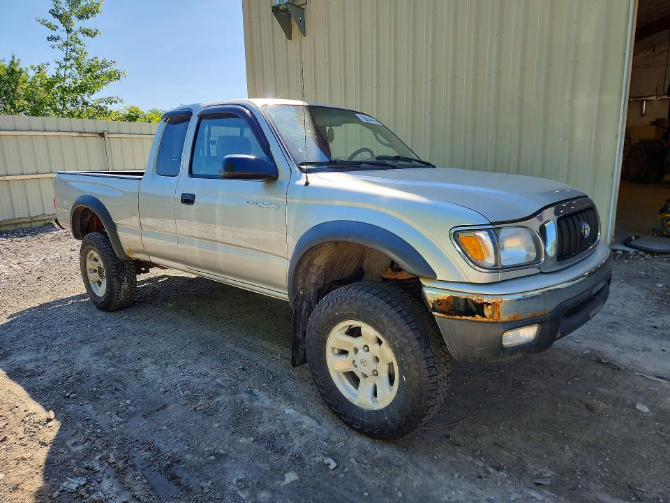 2003 Toyota Tacoma VIN 5TEWM72NX3Z255064 COPART salvage auction — REAR END, Vt - Certificate Of Title, sold $1,700 on 2026-07-06 (photo 4)