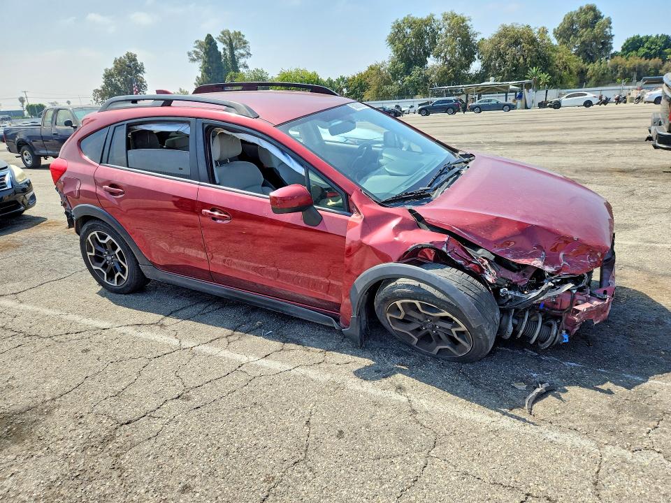 2017 Subaru Xv VIN JF2GPADCXHH237338 COPART salvage auction — FRONT END, Ca - Salvage Certificate, sold $675 on 2026-07-28 (photo 4)