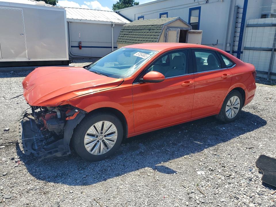 2019 Volkswagen Jetta VIN 3VWC57BU6KM071630 COPART salvage auction — FRONT END, Ar - Cert Of Title-Salvage, sold $2,050 on 2026-07-27 (photo 1)