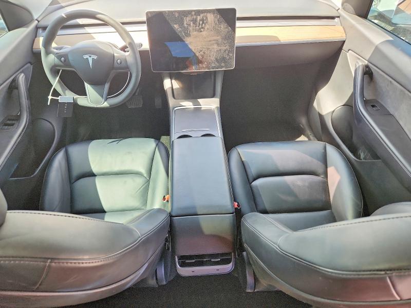 2021 Tesla Model y VIN 5YJYGDEE2MF278769 COPART salvage auction — FRONT END, Ut - Salvage Certificate, sold $9,200 on 2026-07-24 (photo 8)