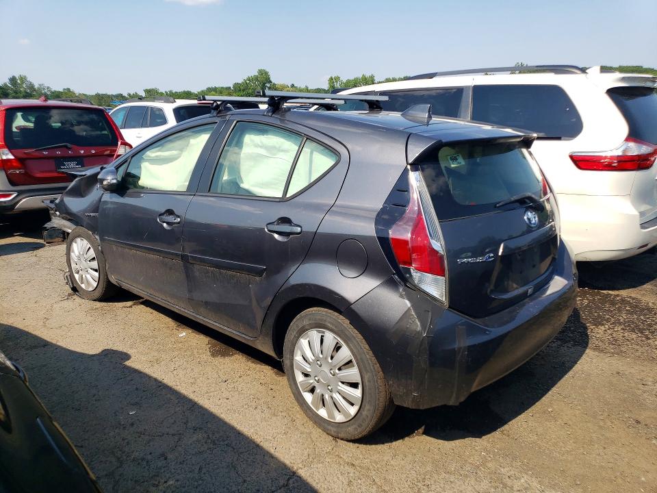 2015 Toyota Prius VIN JTDKDTB32F1108175 COPART salvage auction — FRONT END, Ct - Cert Of Title-Salvage, sold $675 on 2026-07-10 (photo 2)