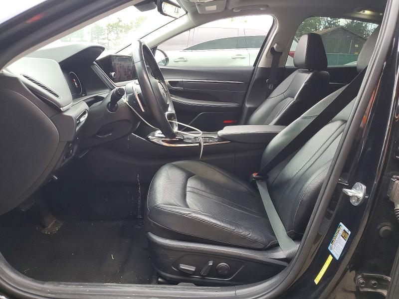 2022 Hyundai Sonata VIN KMHL34J26NA200907 COPART salvage auction — FRONT END, Co - Salvage Title, sold $3,350 on 2026-07-21 (photo 7)