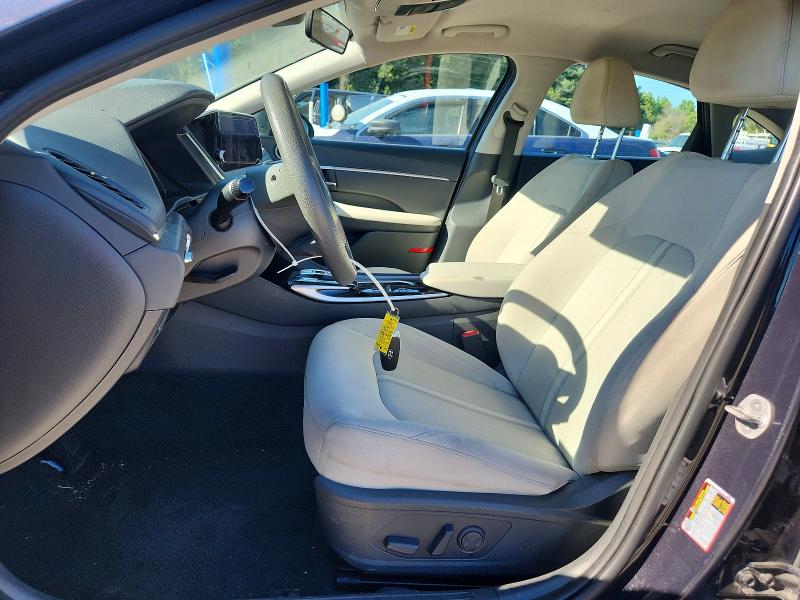 2023 Hyundai Sonata VIN KMHL64JA8PA289736 COPART salvage auction — REAR END, Va - Cert Of Title - Salvage, sold $5,300 on 2026-07-28 (photo 7)