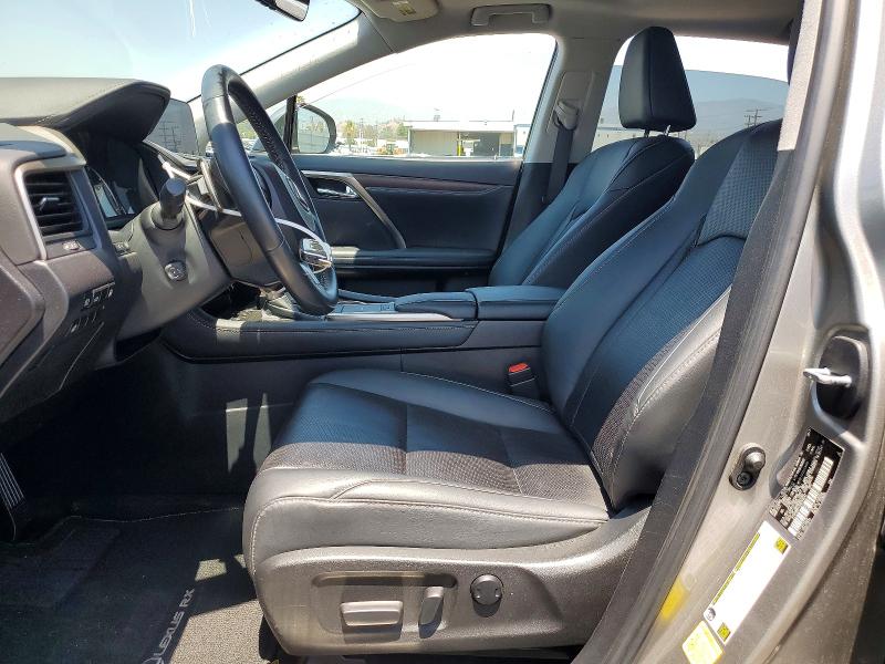 2022 Lexus Rx VIN 2T2HGMDA1NC092947 COPART salvage auction — FRONT END, Ca - Salvage Certificate, sold $11,600 on 2026-07-27 (photo 7)