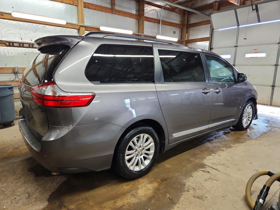 2015 Toyota Sienna VIN 5TDYK3DC5FS631027 COPART salvage auction — FRONT END, Il - Salvage Certificate, sold $550 on 2026-07-27 (photo 3)