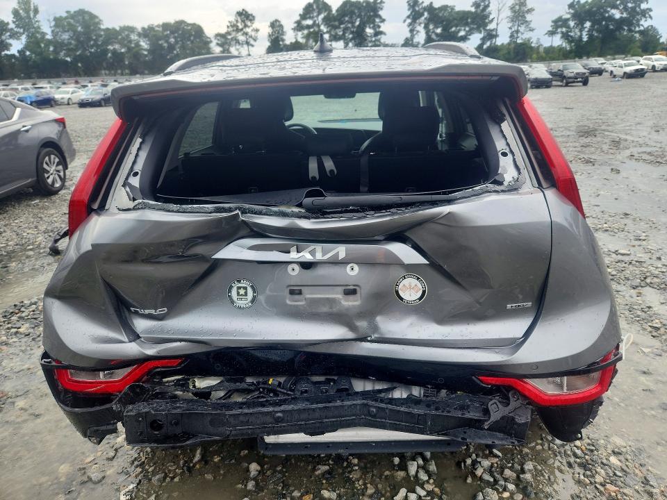 2023 Kia Niro VIN KNDCT3LEXP5106871 COPART salvage auction — REAR END, Ga - Cert Of Title-Salvage, sold $9,200 on 2026-07-09 (photo 6)