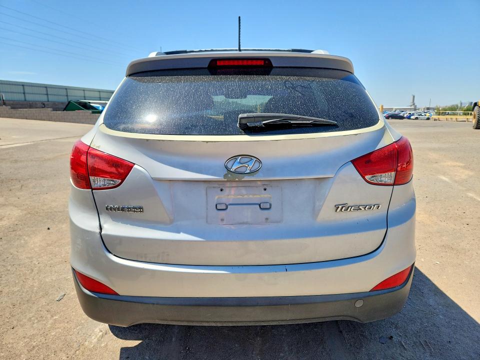 2012 Hyundai Tucson VIN KM8JU3AC2CU521684 COPART salvage auction — NORMAL WEAR, Nm - Certificate Of Title, sold $850 on 2026-07-14 (photo 6)
