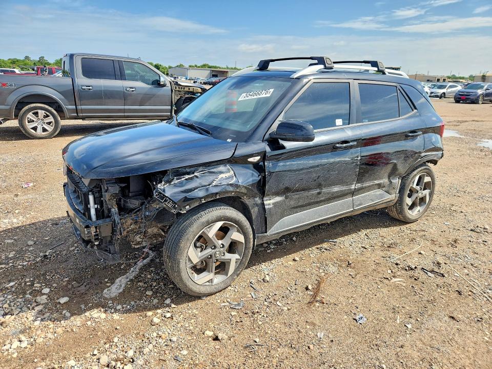 2022 Hyundai Venue VIN KMHRC8A30NU204217 COPART salvage auction — FRONT END, Tx - Salvage Vehicle Title, sold $2,700 on 2026-07-09 (photo 1)