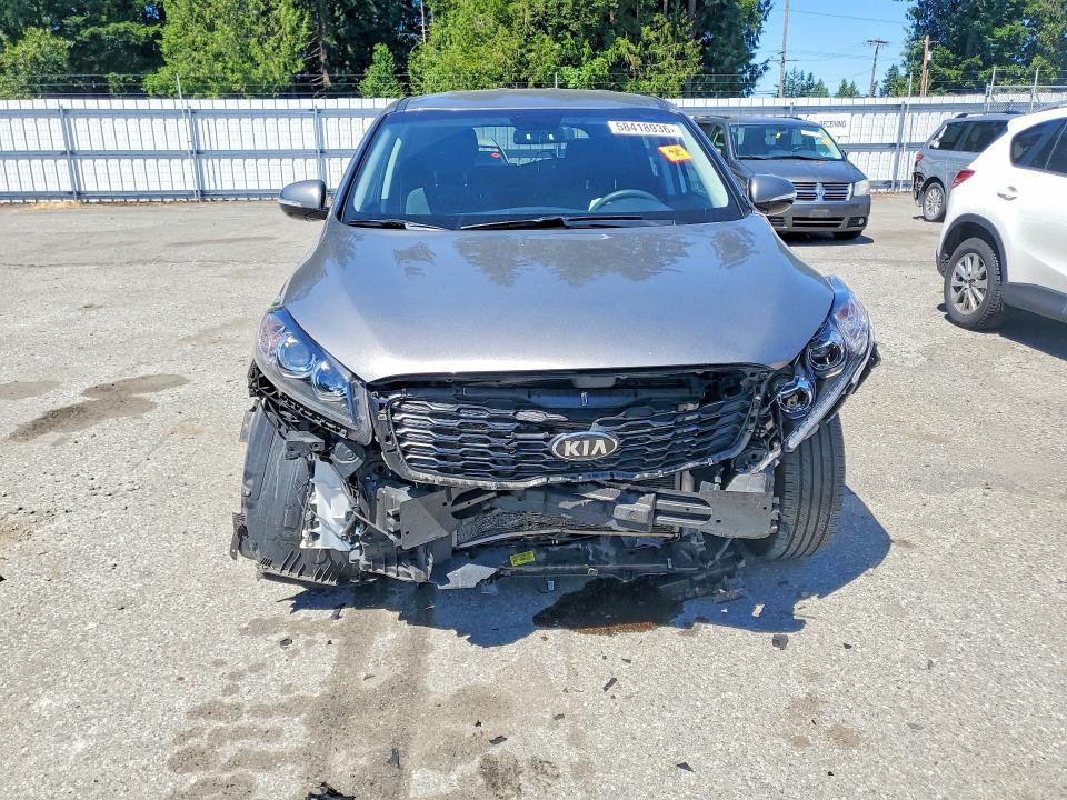 2019 Kia VIN 5XYPGDA58KG469877 COPART salvage auction — FRONT END, Wa - Bill Of Sale, sold $1,900 on 2026-07-06 (photo 5)