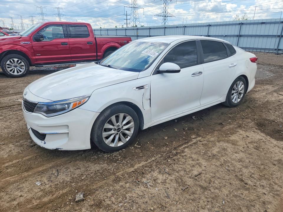 2016 Kia VIN 5XXGT4L32GG019094 COPART salvage auction — SIDE, IL - SALVAGE CERTIFICATE, sold $700 on 2026-07-30 (photo 1)