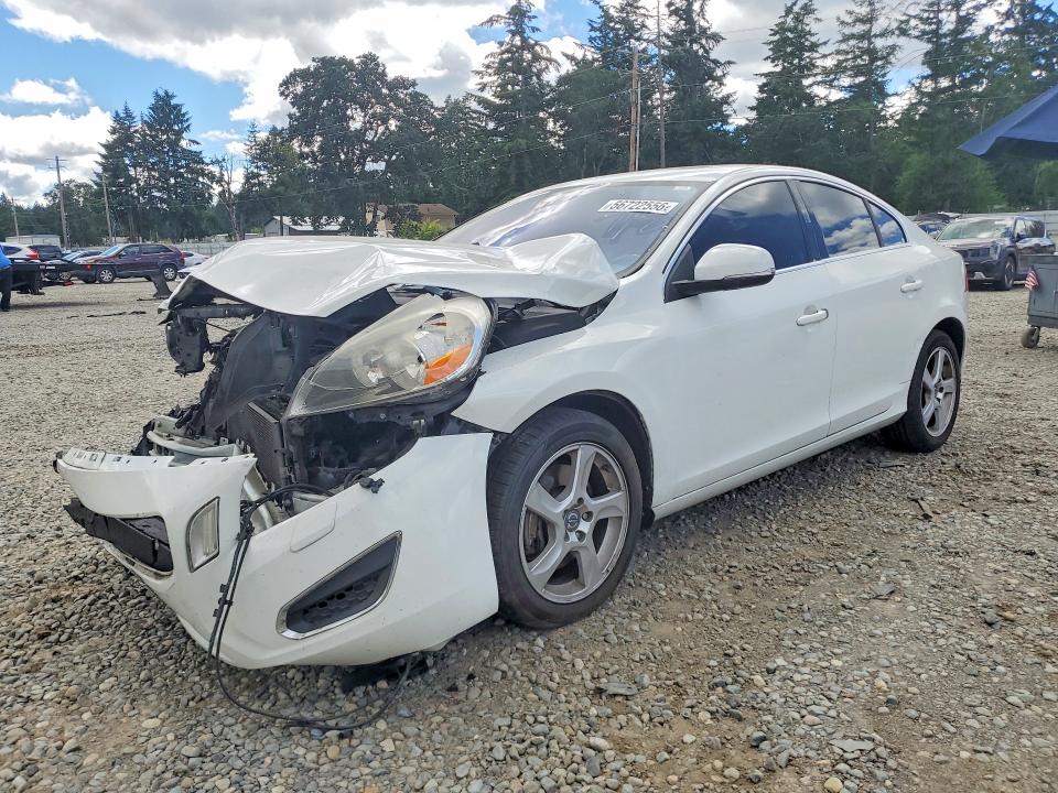 2013 Volvo S60 VIN YV1612FS5D2197991 COPART salvage auction — FRONT END, Wa - Bill Of Sale-Parts Only, sold $200 on 2026-07-10 (photo 1)