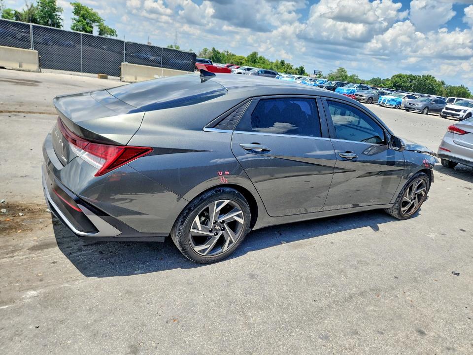 2024 Hyundai Elantra VIN KMHLP4DG1RU683884 COPART salvage auction — FRONT END, Fl - Certificate Of Destruction, sold $4,950 on 2026-07-28 (photo 3)