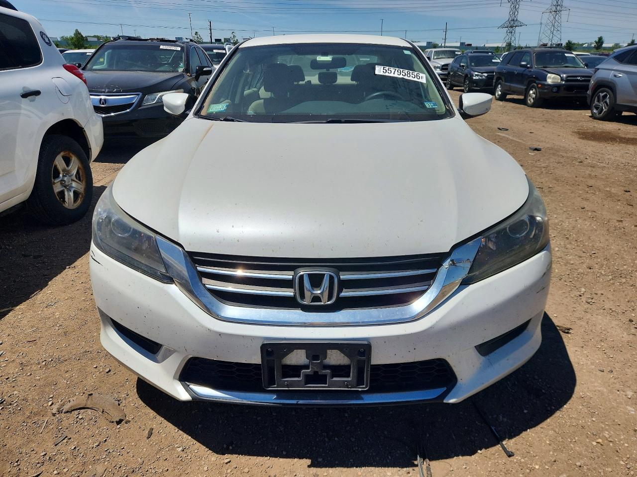 2014 Honda Accord VIN 1HGCR2F30EA257579 COPART salvage auction — Rear End, IL - SALVAGE CERTIFICATE, sold $3,600 on 2026-07-09 (photo 5)