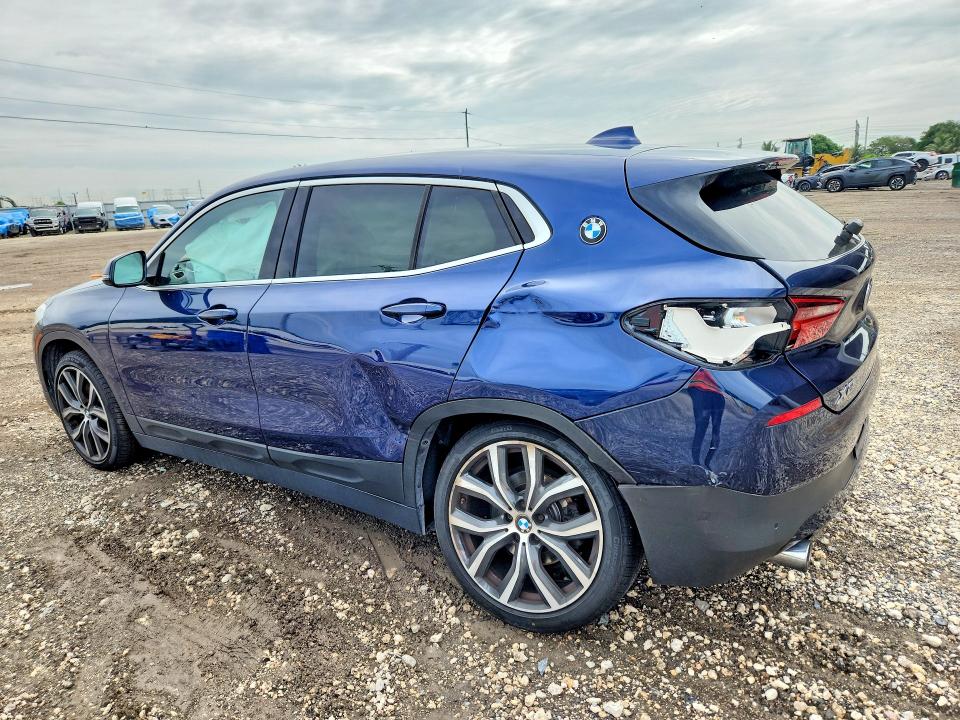 2020 BMW X2 VIN WBXYH9C02L5P54880 COPART salvage auction — SIDE, Fl - Certificate Of Destruction, sold $2,850 on 2026-07-15 (photo 2)