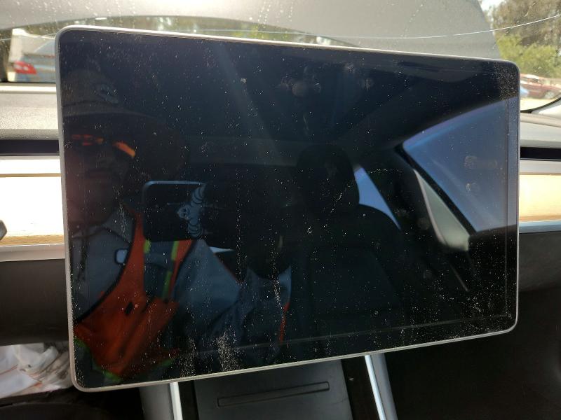 2018 Tesla Model 3 VIN 5YJ3E1EA3JF052750 COPART salvage auction — FRONT END, Ca - Salvage Certificate, sold $3,350 on 2026-07-02 (photo 9)