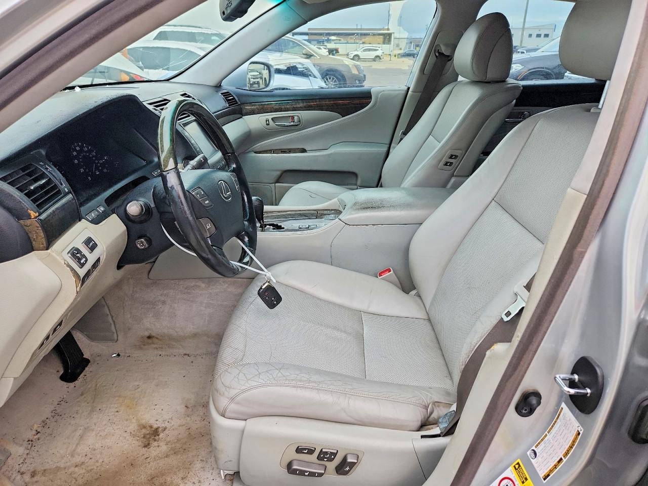 2007 Lexus LS 460 VIN JTHBL46F075029397 COPART salvage auction — Rear End, TX - CERTIFICATE OF TITLE (P), sold $1,950 on 2026-07-02 (photo 7)