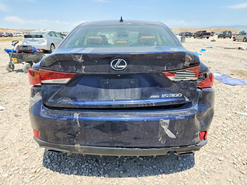 2017 Lexus Is VIN JTHCM1D2XH5015959 COPART salvage auction — REAR END, Ut - Salvage Certificate, sold $4,700 on 2026-07-31 (photo 6)