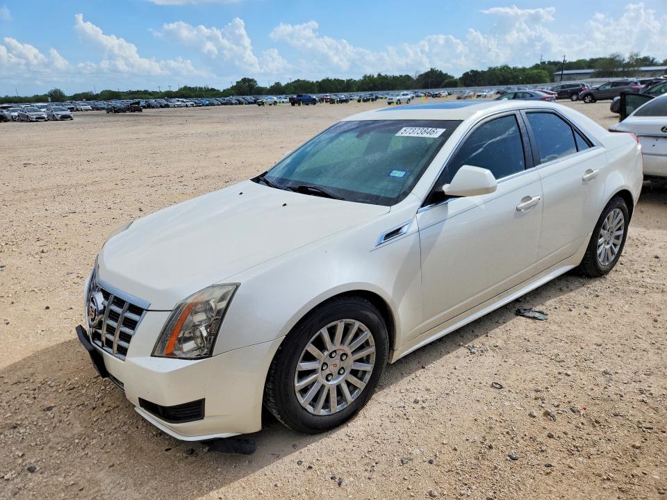 2013 Cadillac Cts VIN 1G6DF5E5XD0116977 COPART salvage auction — FRONT END, Tx - Salvage Vehicle Title, sold $1,650 on 2026-07-02 (photo 1)