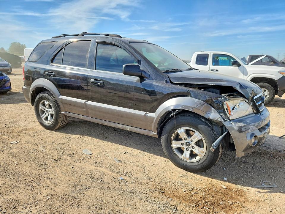 2005 Kia Sorento VIN KNDJC733155415011 COPART salvage auction — FRONT END, Il - Salvage Certificate, sold $250 on 2026-07-28 (photo 4)
